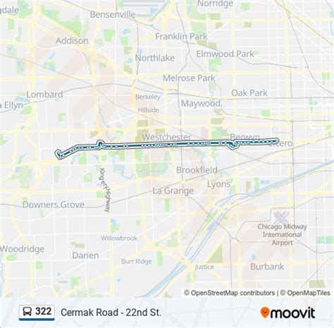 322 Route: Schedules, Stops & Maps .